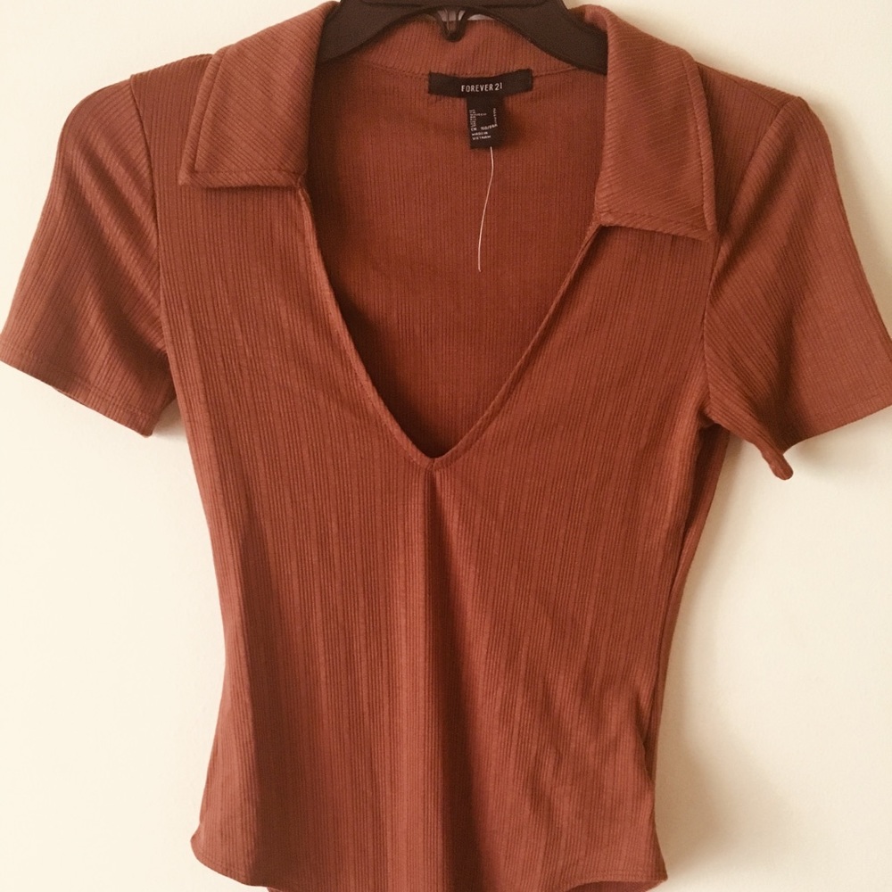 Forever 21 ribbed Bodysuit